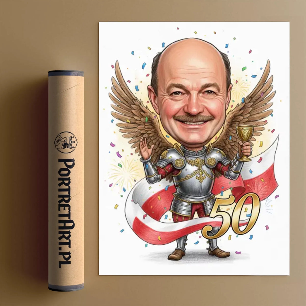 Żołnierskie Urodziny #2 - Karykatura ze zdjęcia copy
