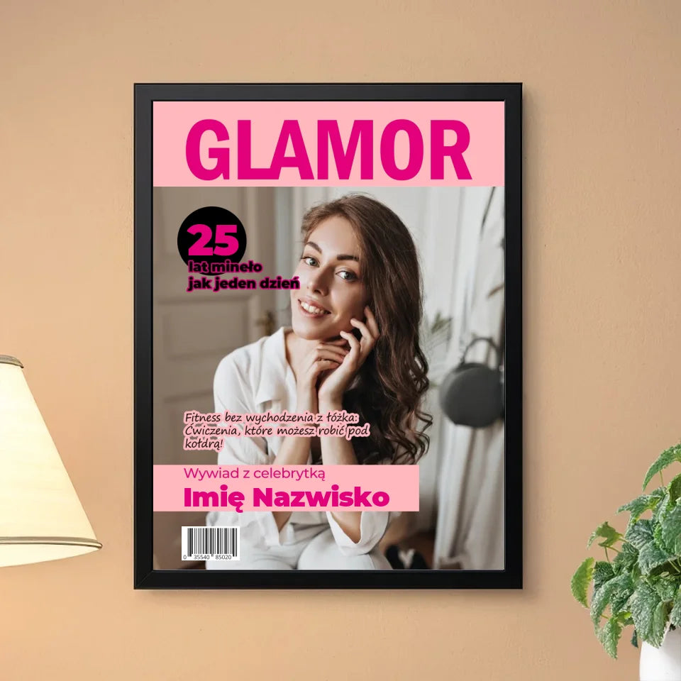 30x40 Okładka magazynu Teeinblue