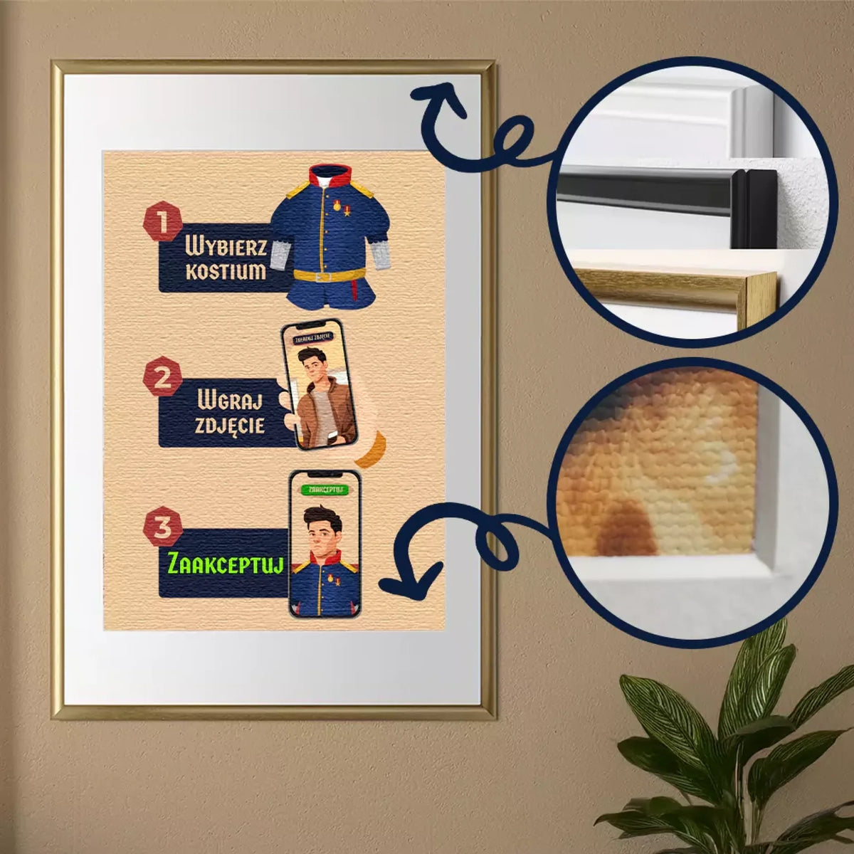 Ona Rządzi Tym Domem - Karykatura ze zdjęcia