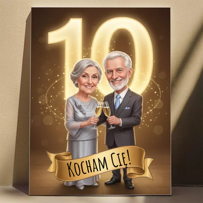 Rocznica ślubu #1 - Karykatura ze zdjęcia