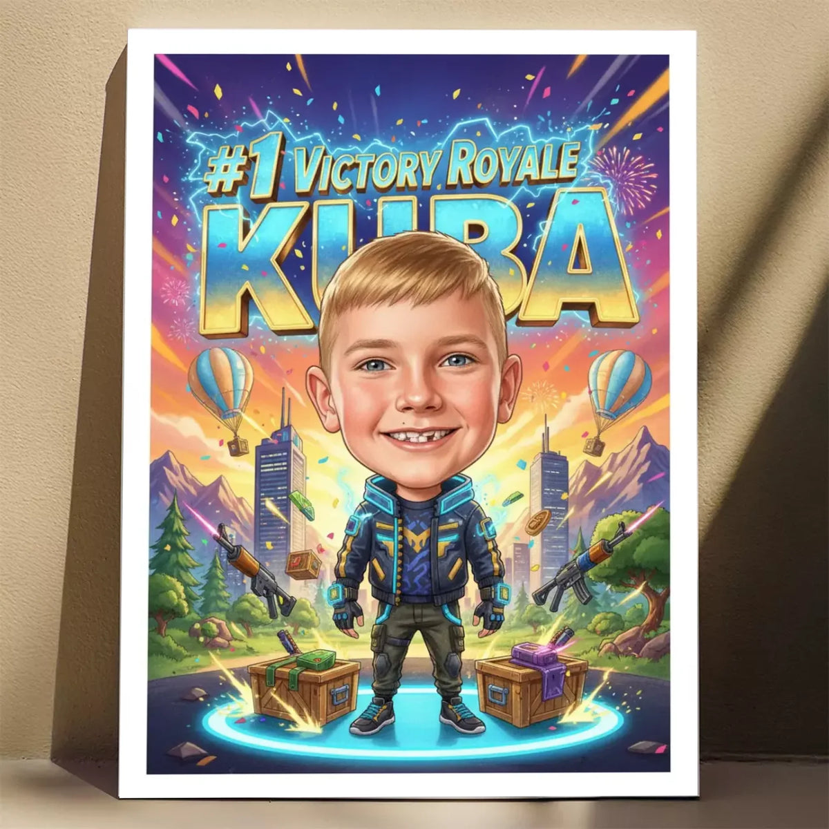 Victory Royale Hero #2 - Karykatura ze zdjęcia