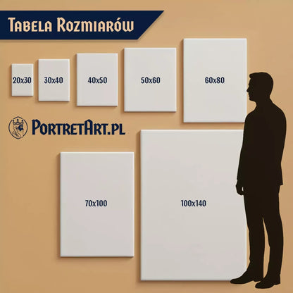 Egzemplarz Kolekcjonerski - Karykatura ze zdjęcia